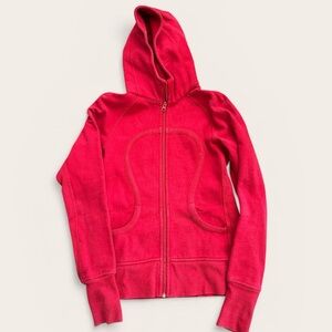Lululemon Athletica Vibrant Red Hoodie